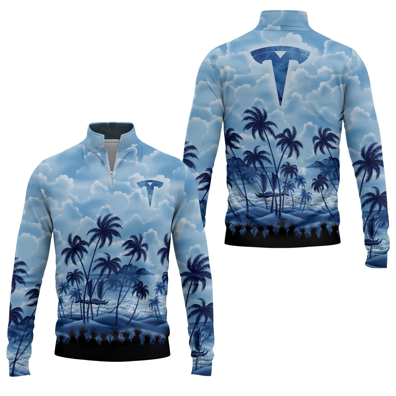 Tesla Quarter-zip Pullover SHW018