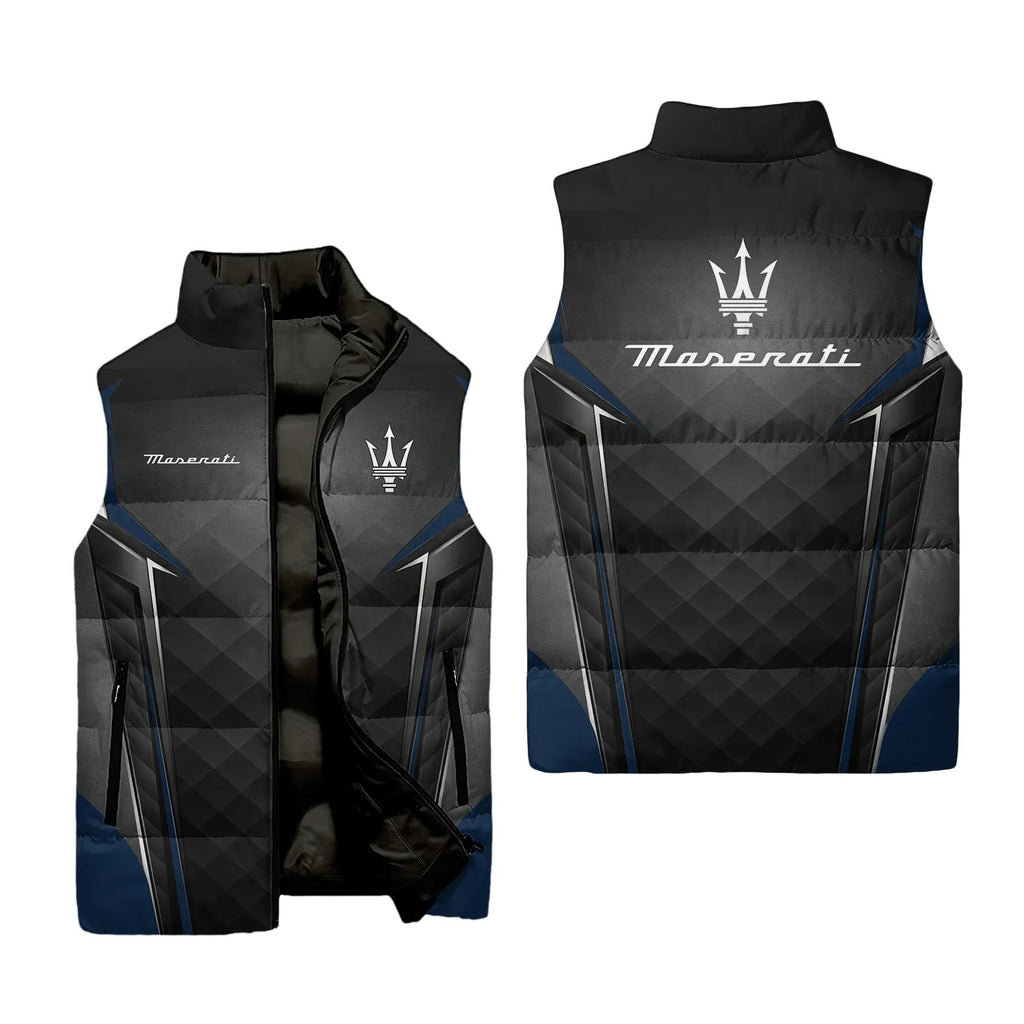 Maserati Sleeveless Puffer Jacket SC074