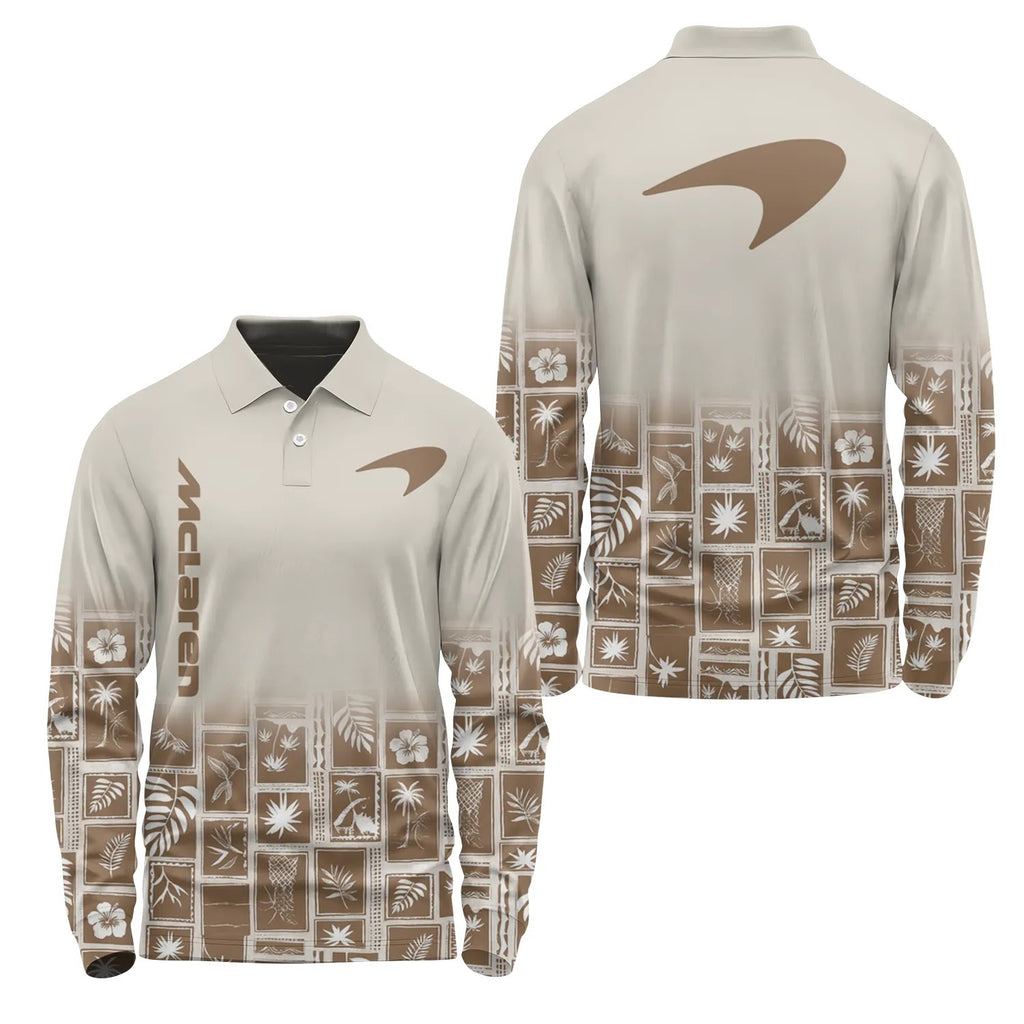McLaren Long Sleeve Polo SHW067