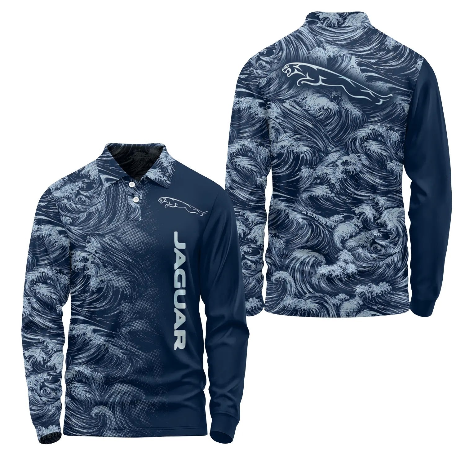 Jaguar Long Sleeve Polo SHW010