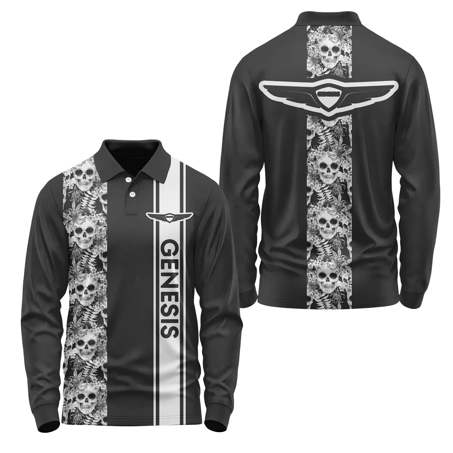 Genesis Long Sleeve Polo SHW042