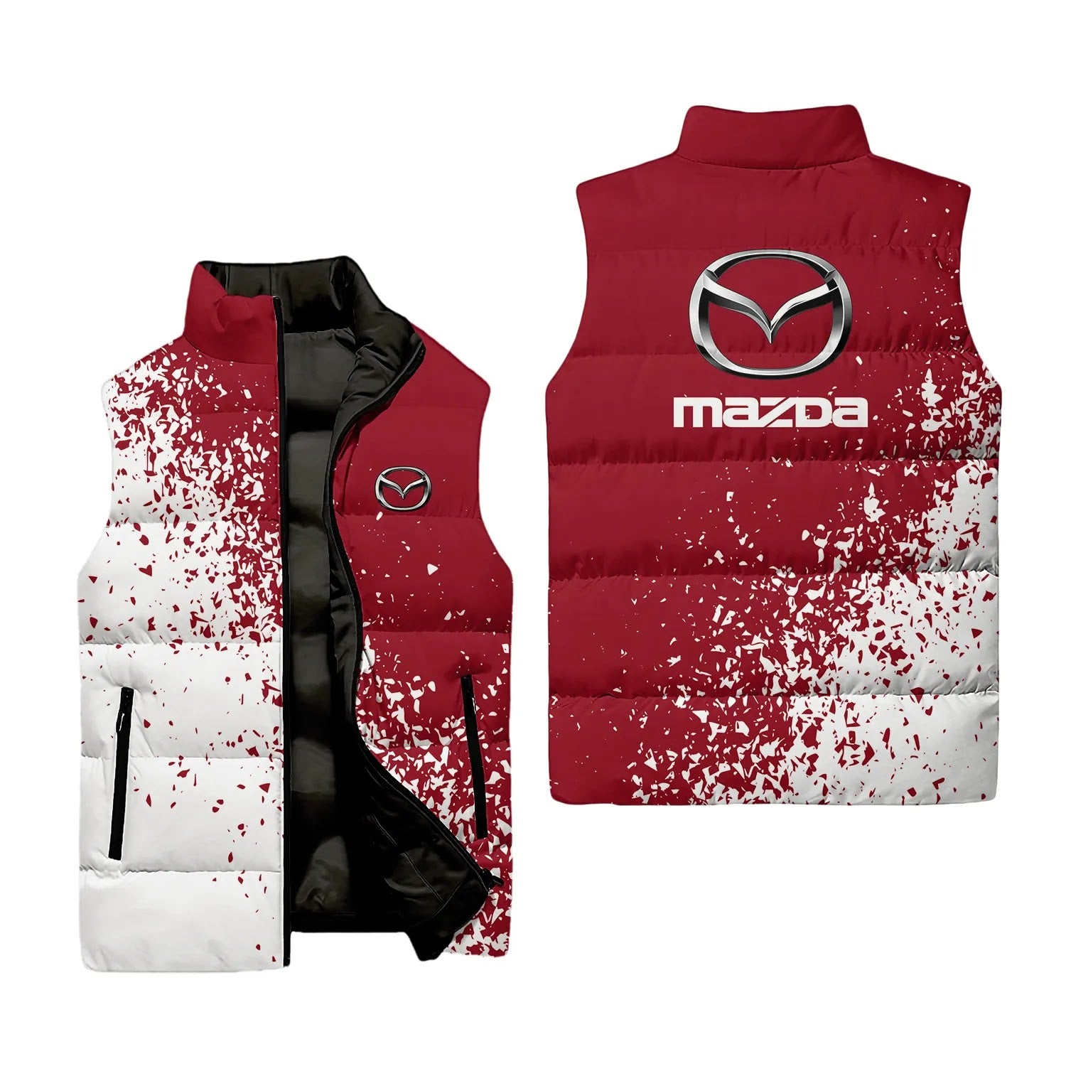 Mazda Sleeveless Puffer Jacket SC070