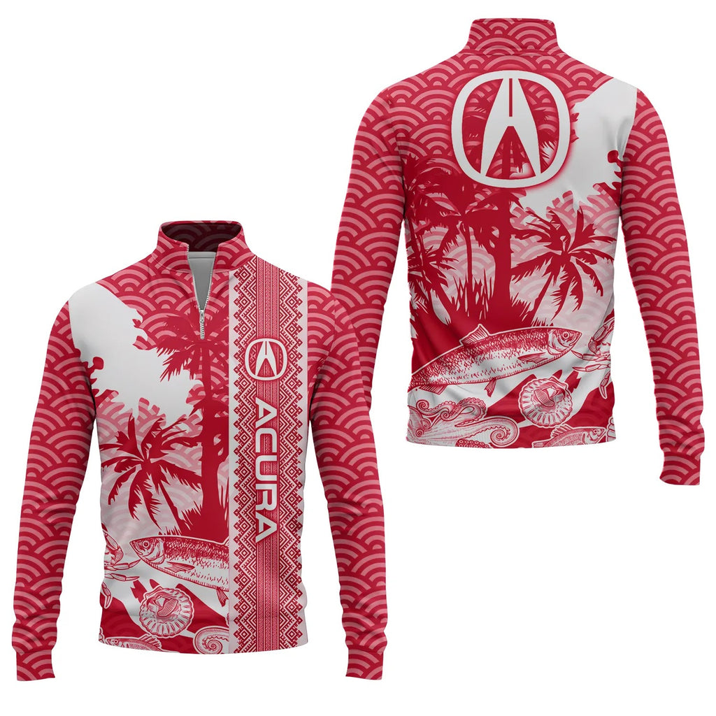 Acura Quarter-zip Pullover SHW038