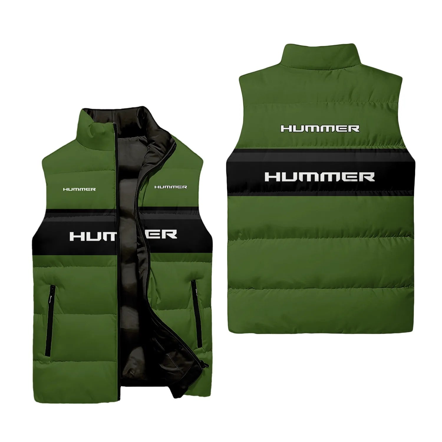 Hummer Sleeveless Puffer Jacket SC051
