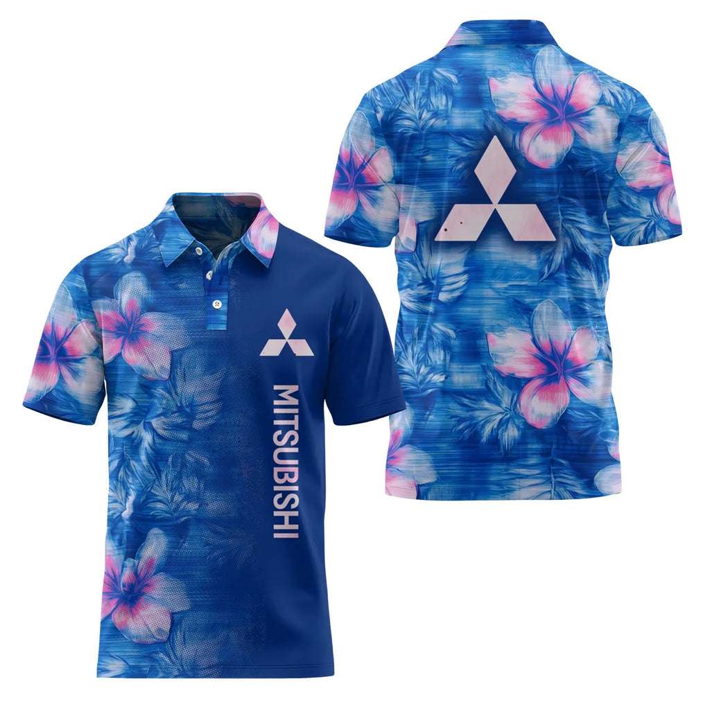 Mitsubishi Short Sleeve Polo SHW057