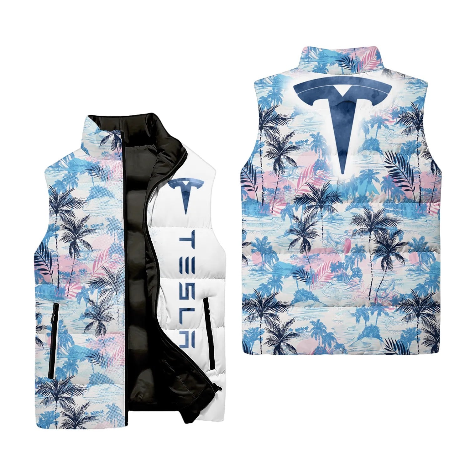 Tesla Sleeveless Puffer Jacket SHW029