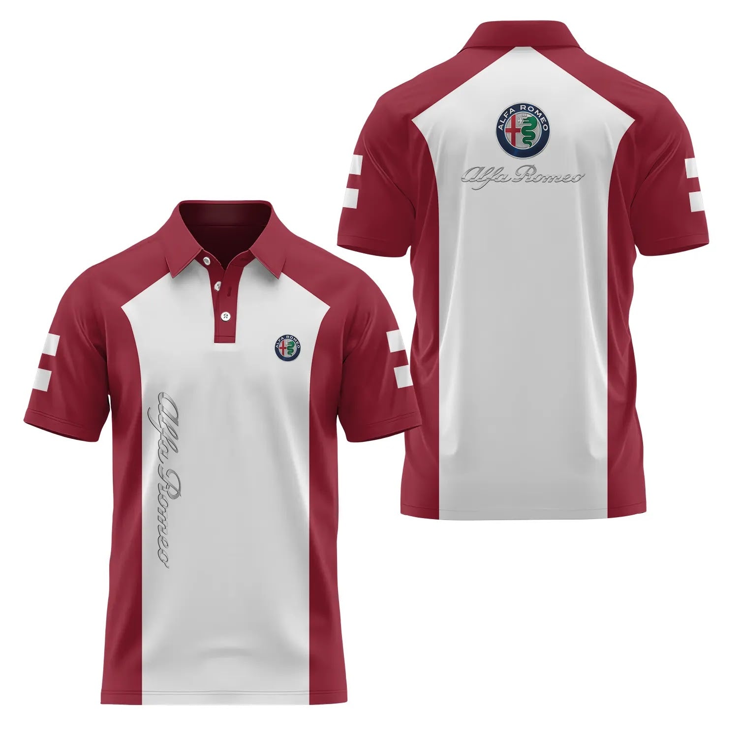 Alfa Romeo Short Sleeve Polo SC078