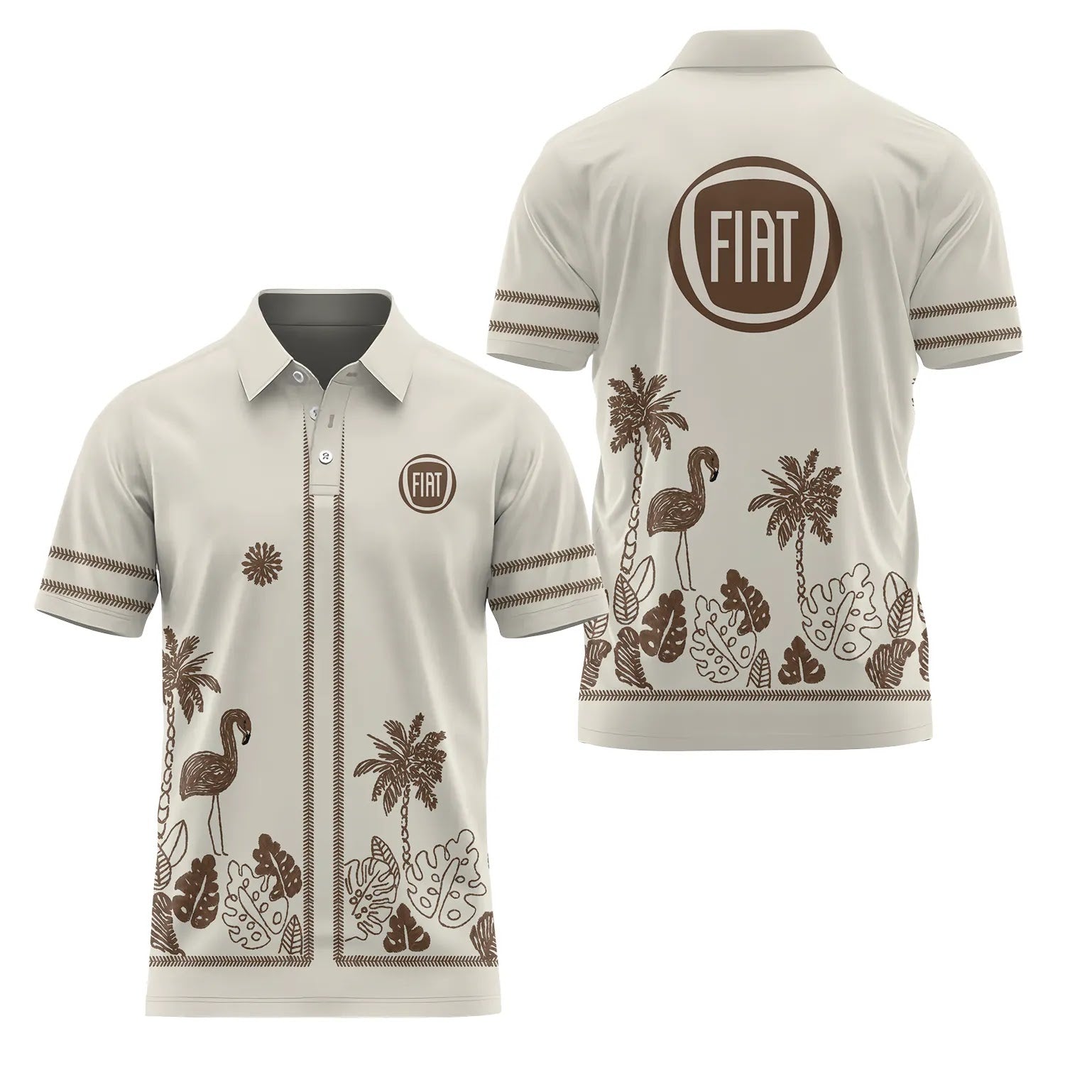 Fiat Short Sleeve Polo SHW044