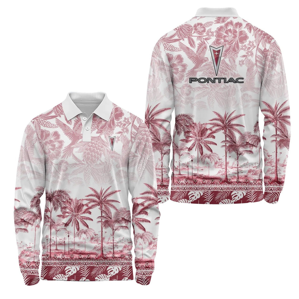 Pontiac Long Sleeve Polo SC045
