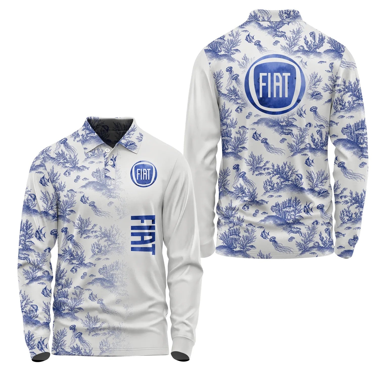 Fiat Long Sleeve Polo SHW009