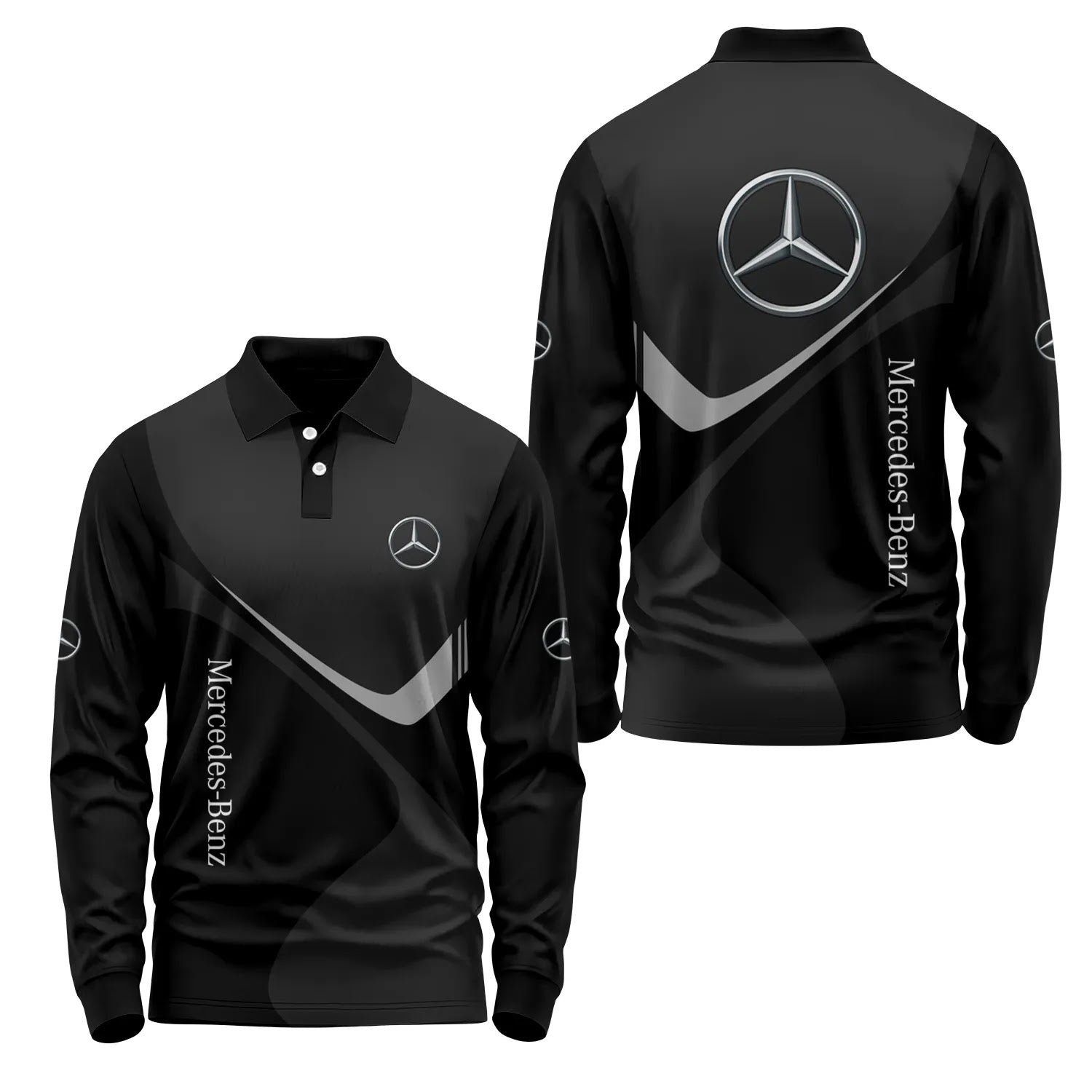 Mercedes-Benz Long Sleeve Polo SC058