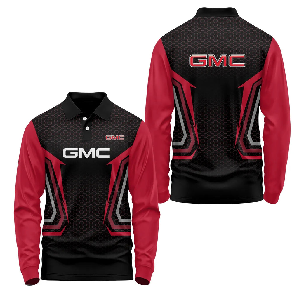 GMC Long Sleeve Polo SC075