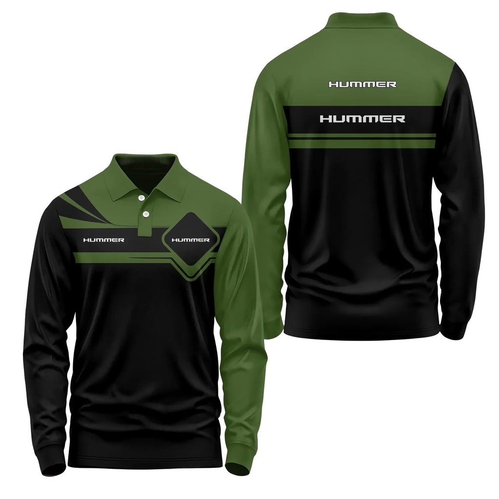 Hummer Long Sleeve Polo SC066