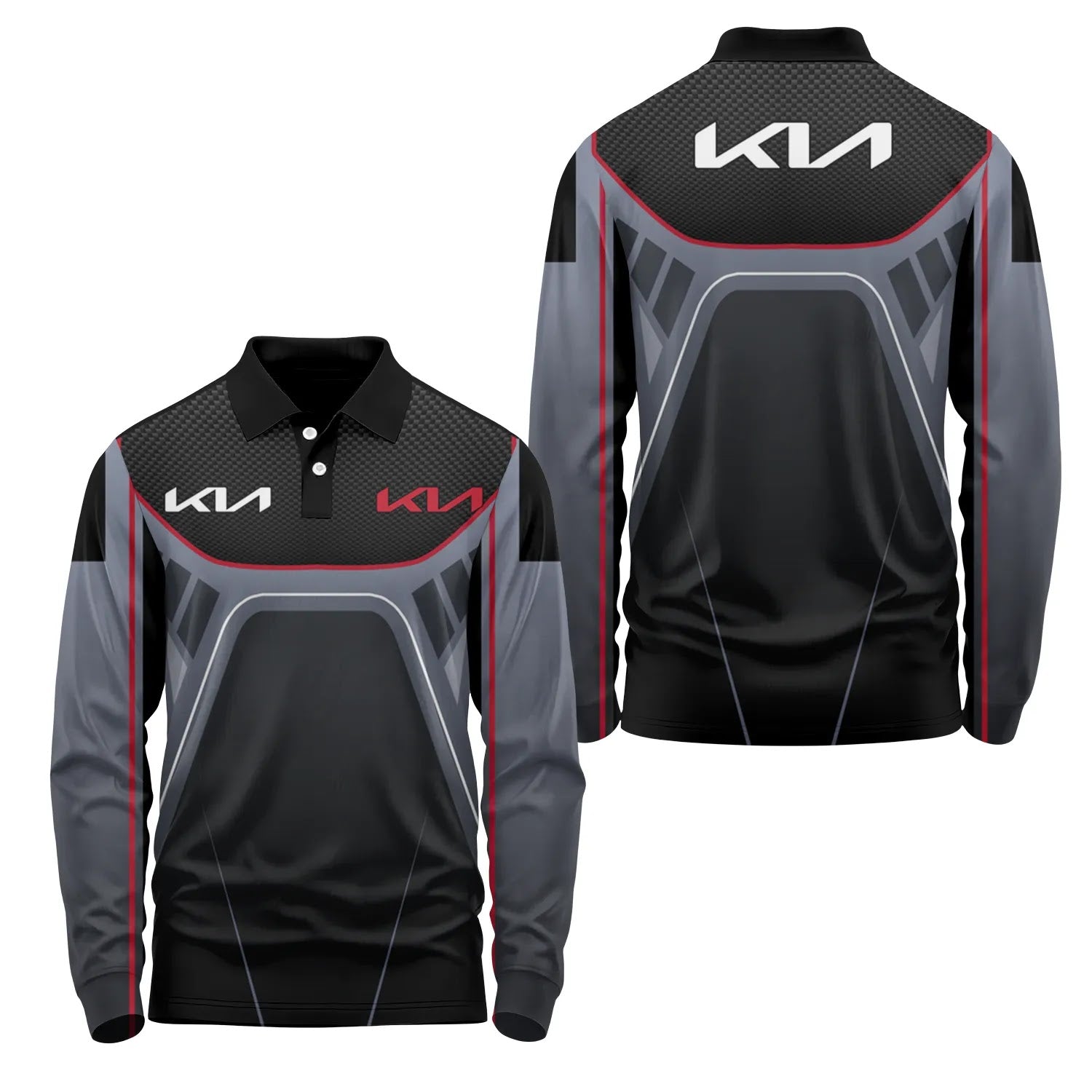 Kia Long Sleeve Polo SC088
