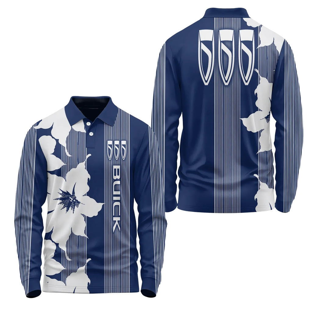 Buick Long Sleeve Polo SHW039