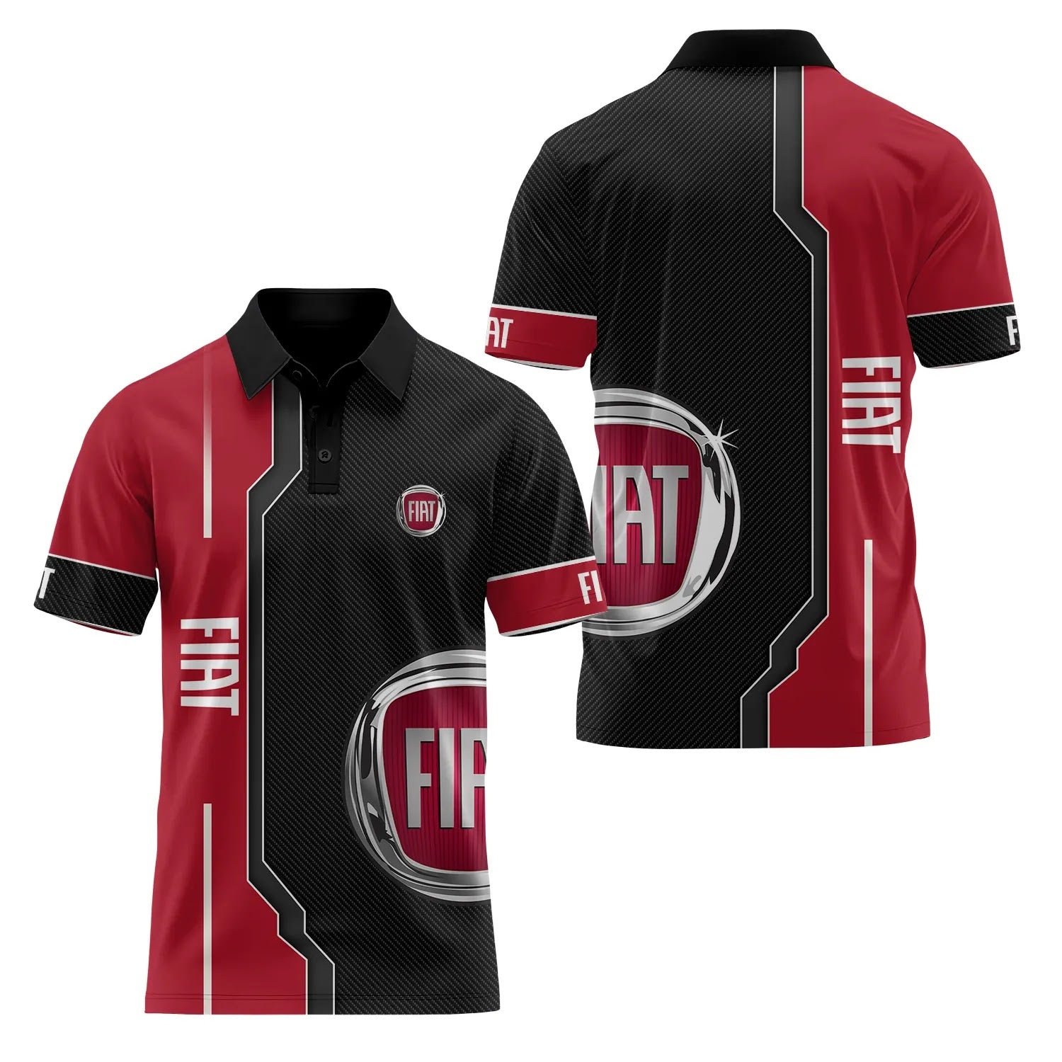Fiat Short Sleeve Polo SC042