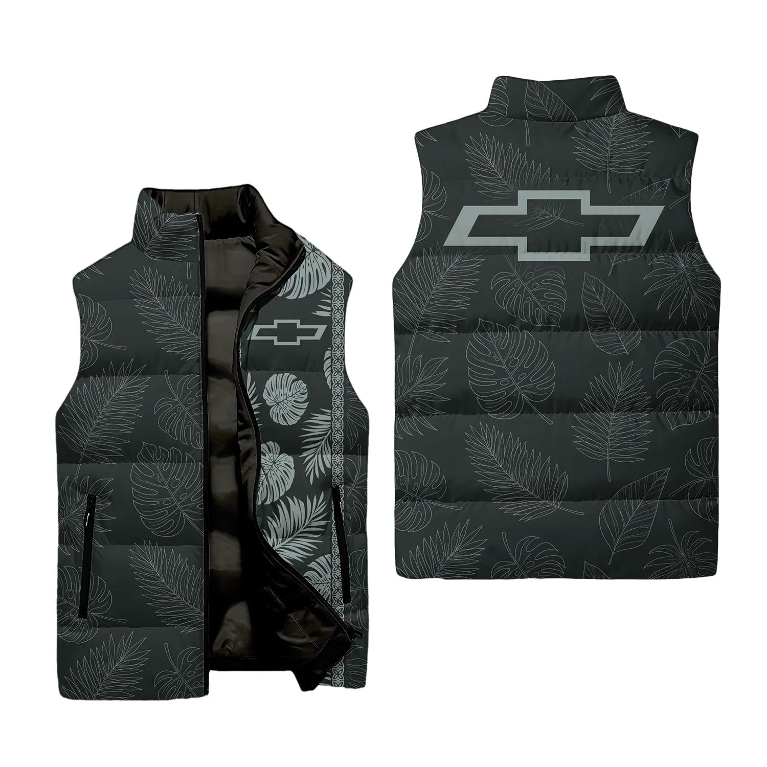 Chevrolet Sleeveless Puffer Jacket SHW022