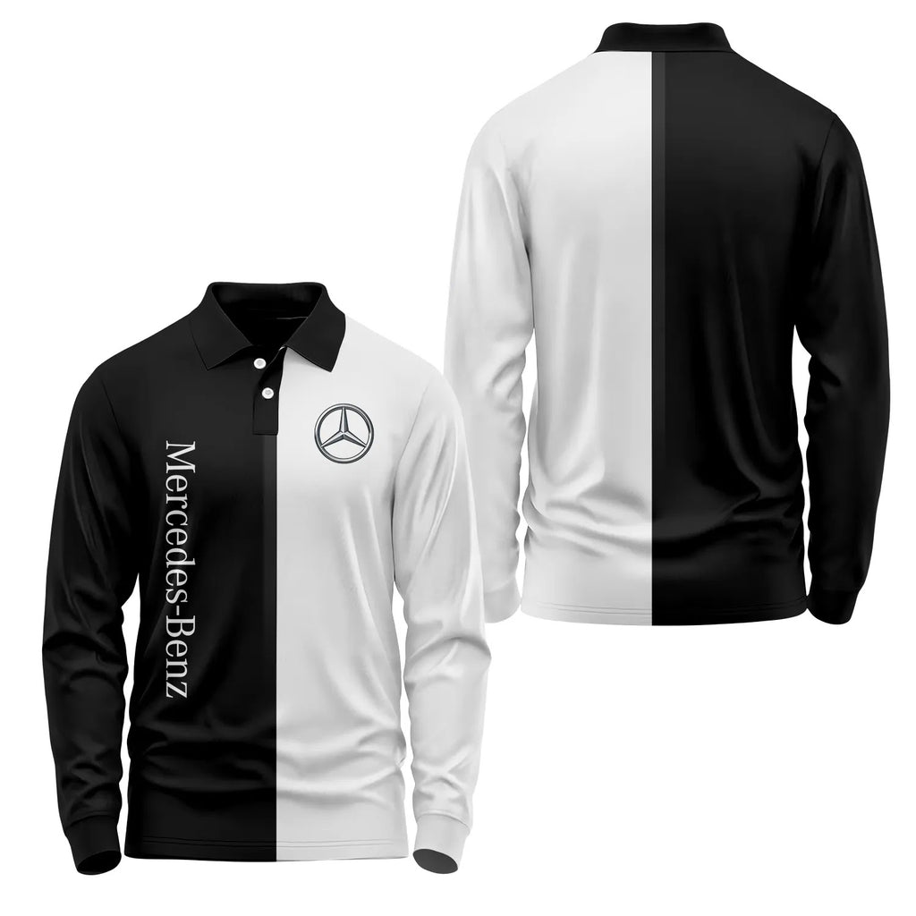 Mercedes-Benz Long Sleeve Polo SC076