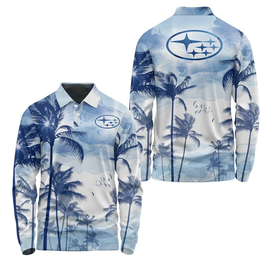 Subaru Long Sleeve Polo SHW004