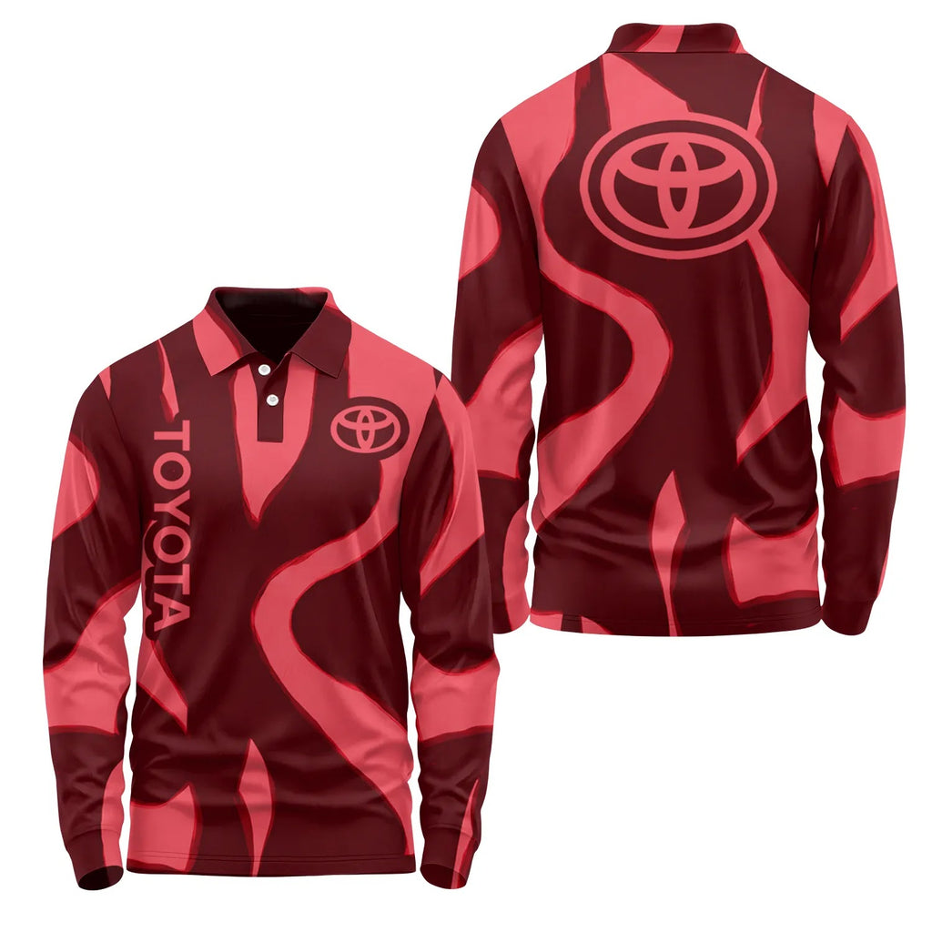 Toyota Long Sleeve Polo SHW068