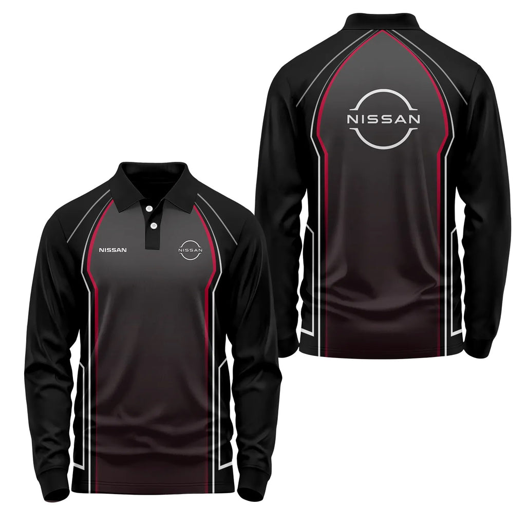 Nissan Long Sleeve Polo SC061