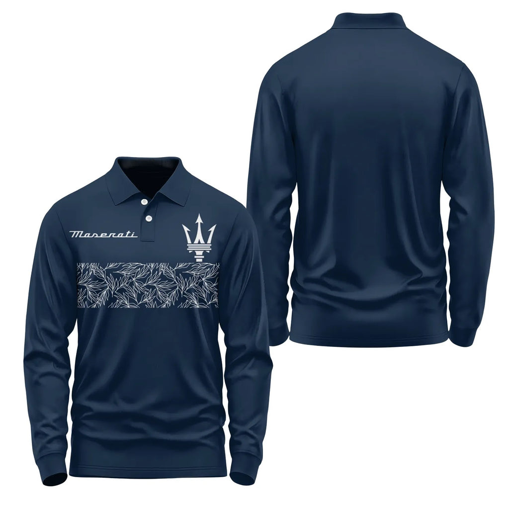 Maserati Long Sleeve Polo SC104