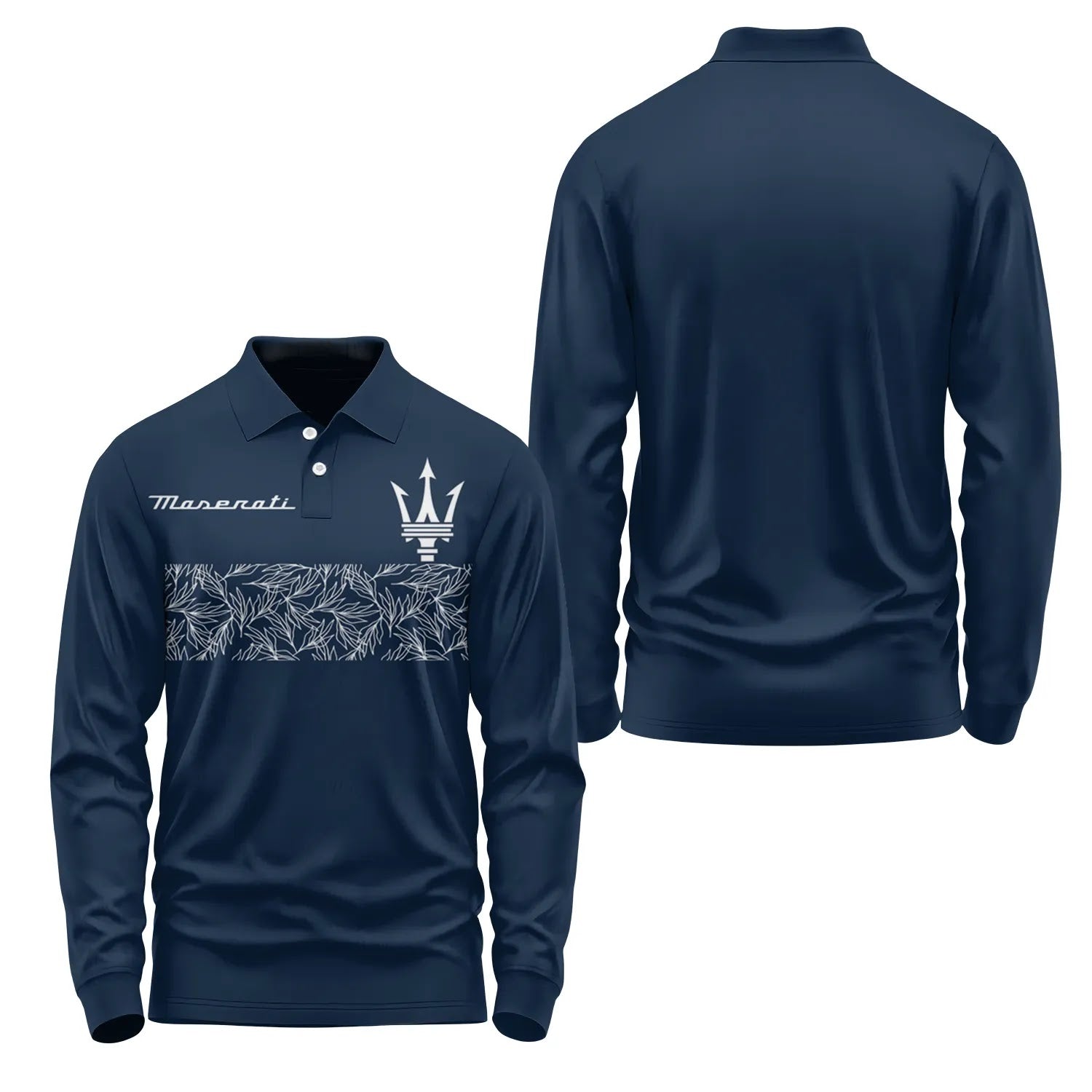 Maserati Long Sleeve Polo SC104