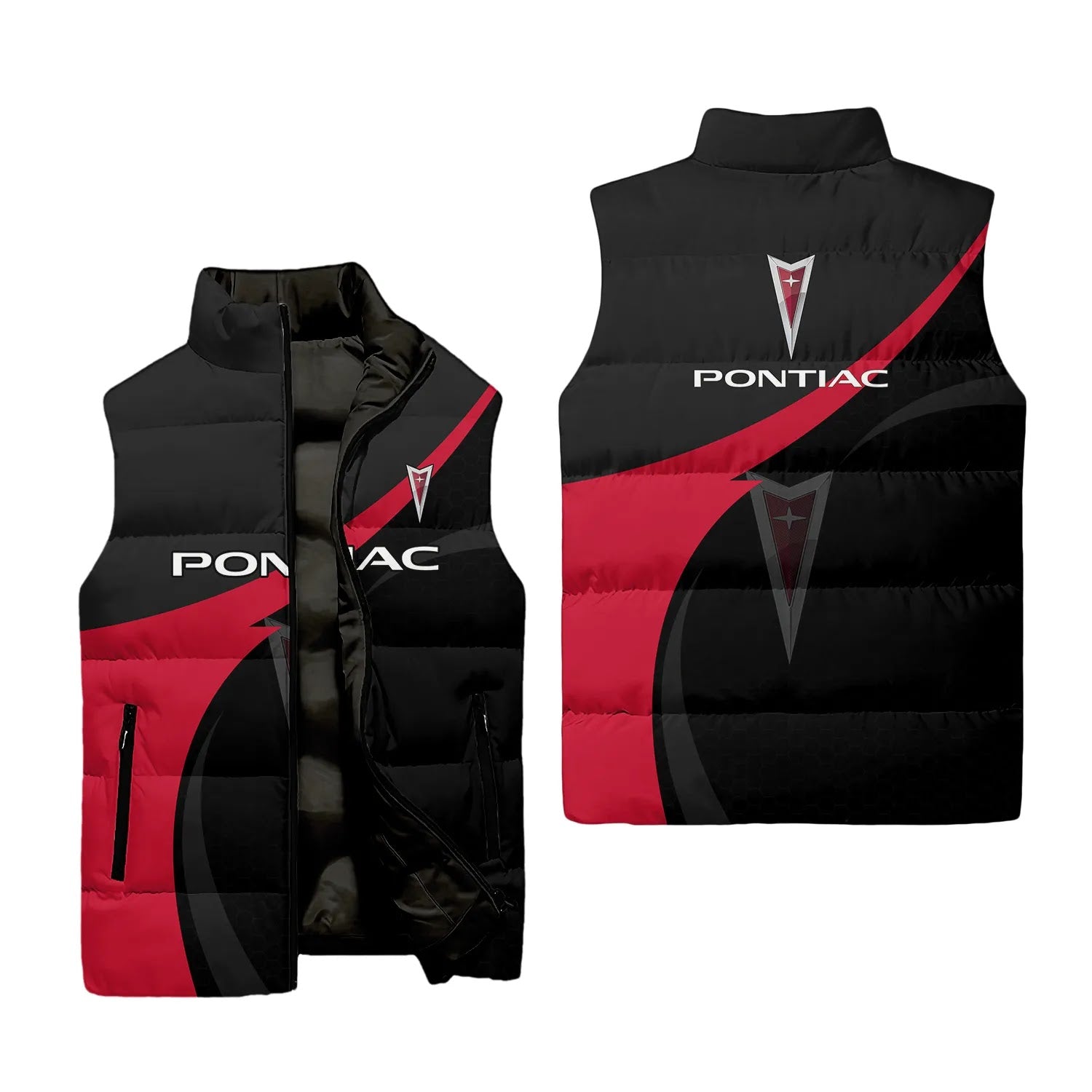 Pontiac Sleeveless Puffer Jacket SC038