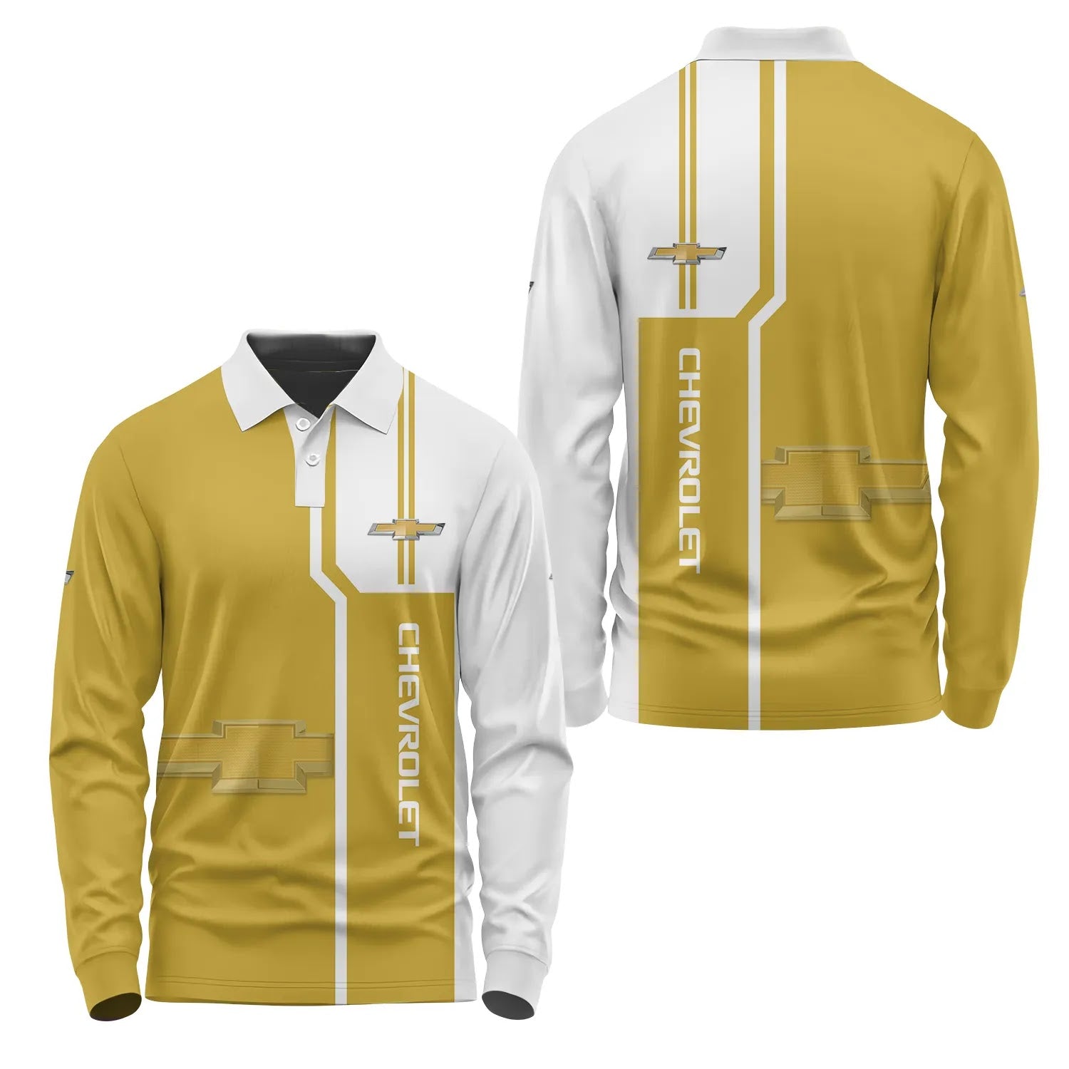 Chevrolet Long Sleeve Polo SC064