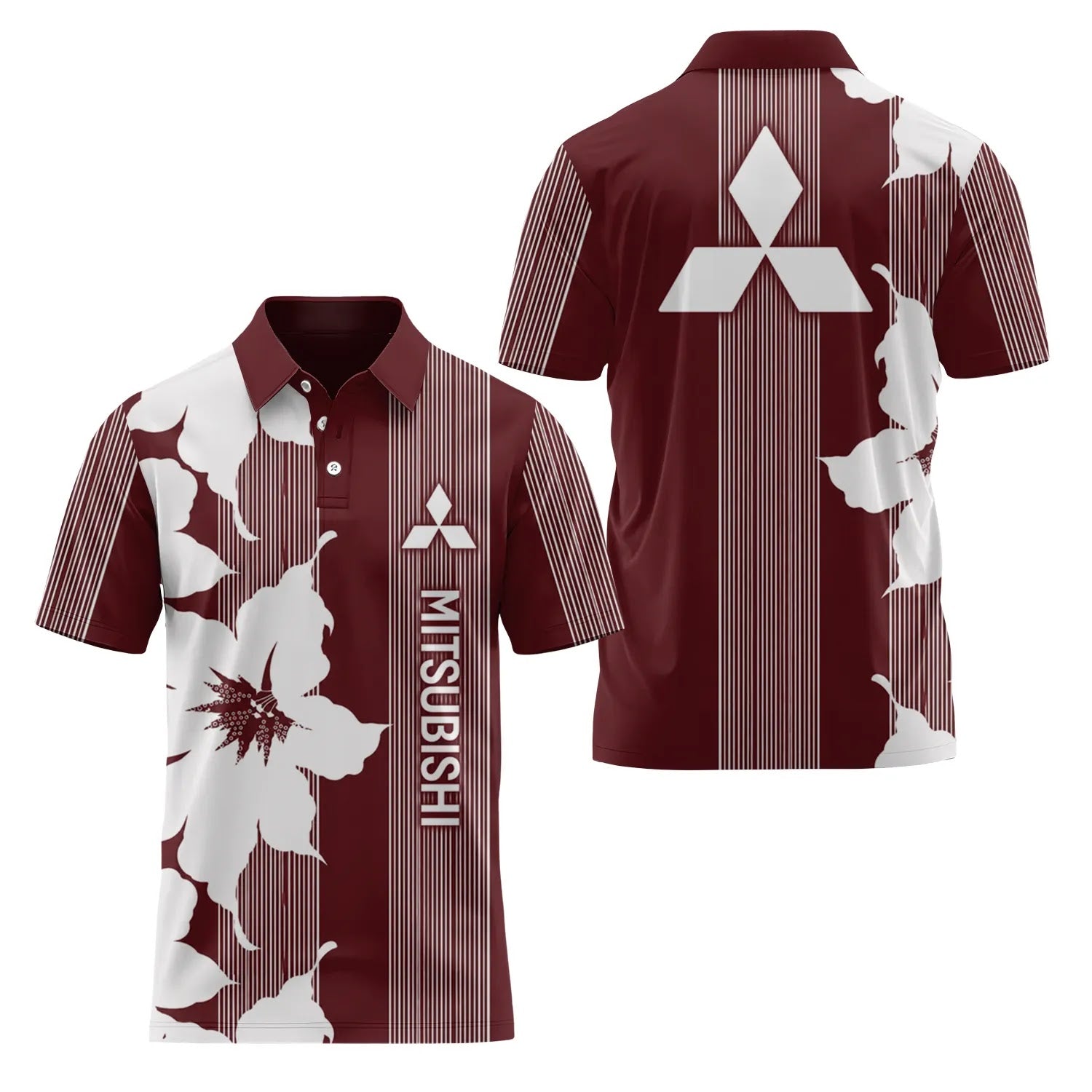 Mitsubishi Short Sleeve Polo SHW039