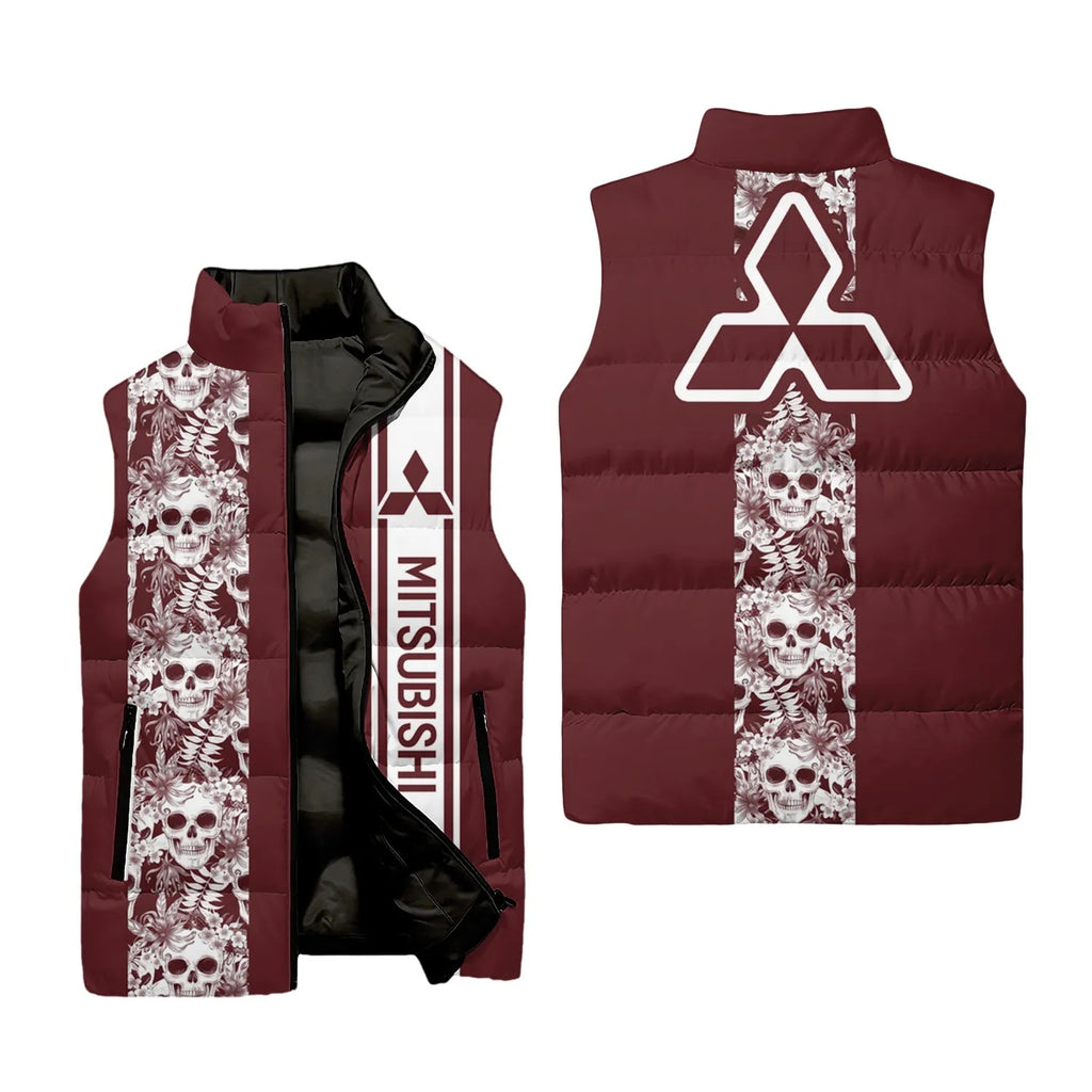 Mitsubishi Sleeveless Puffer Jacket SHW042