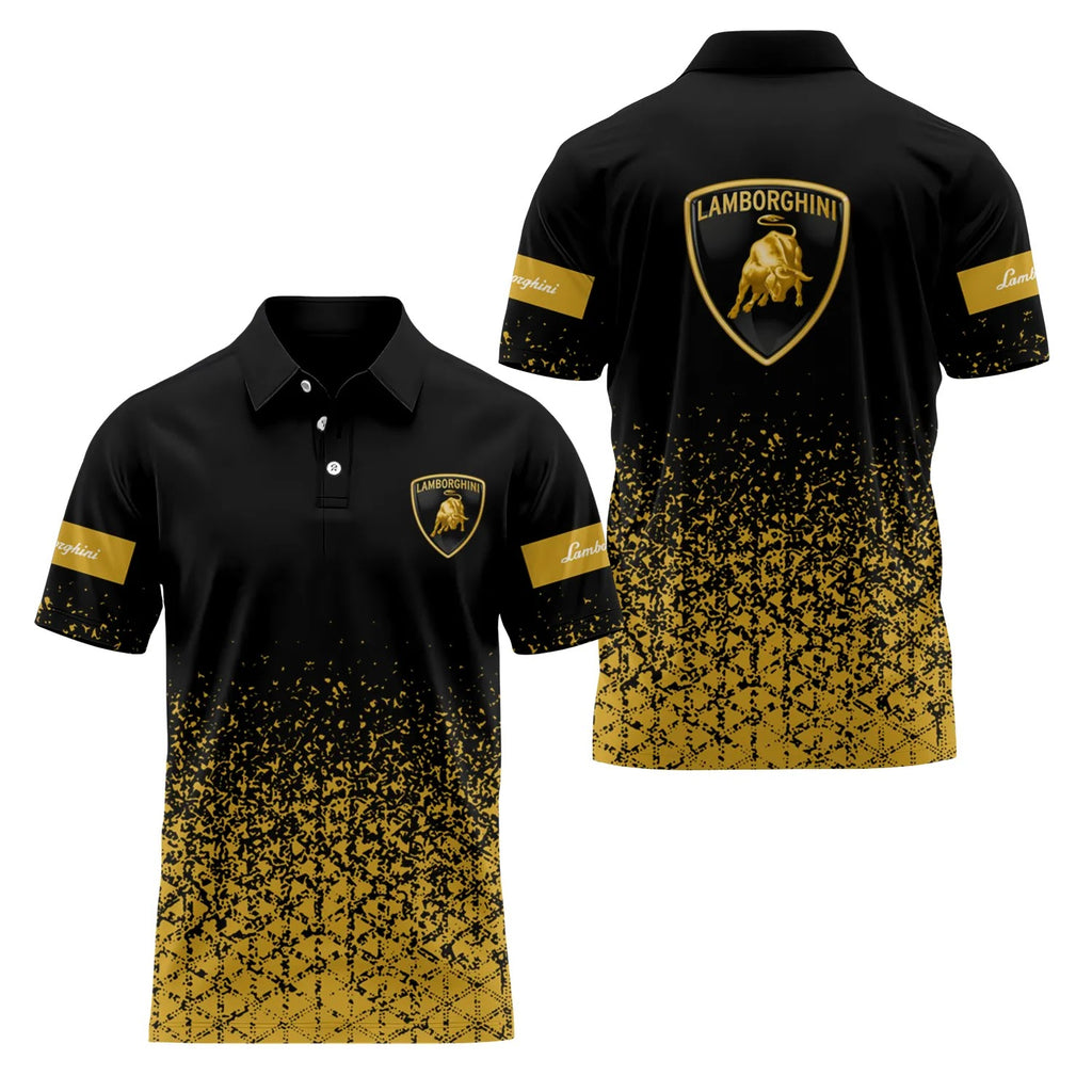 Lamborghini Short Sleeve Polo SC096