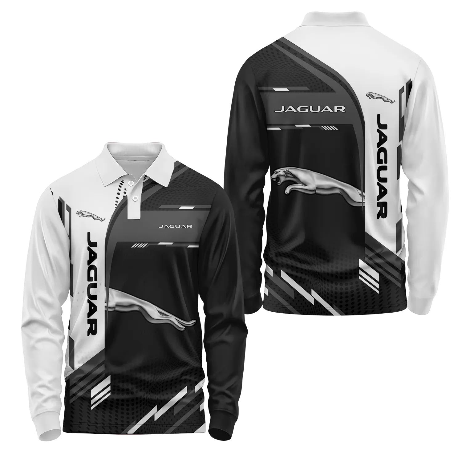 Jaguar Long Sleeve Polo SC036