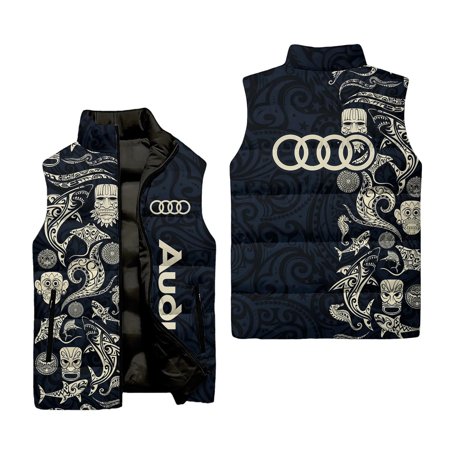Audi Sleeveless Puffer Jacket SHW033