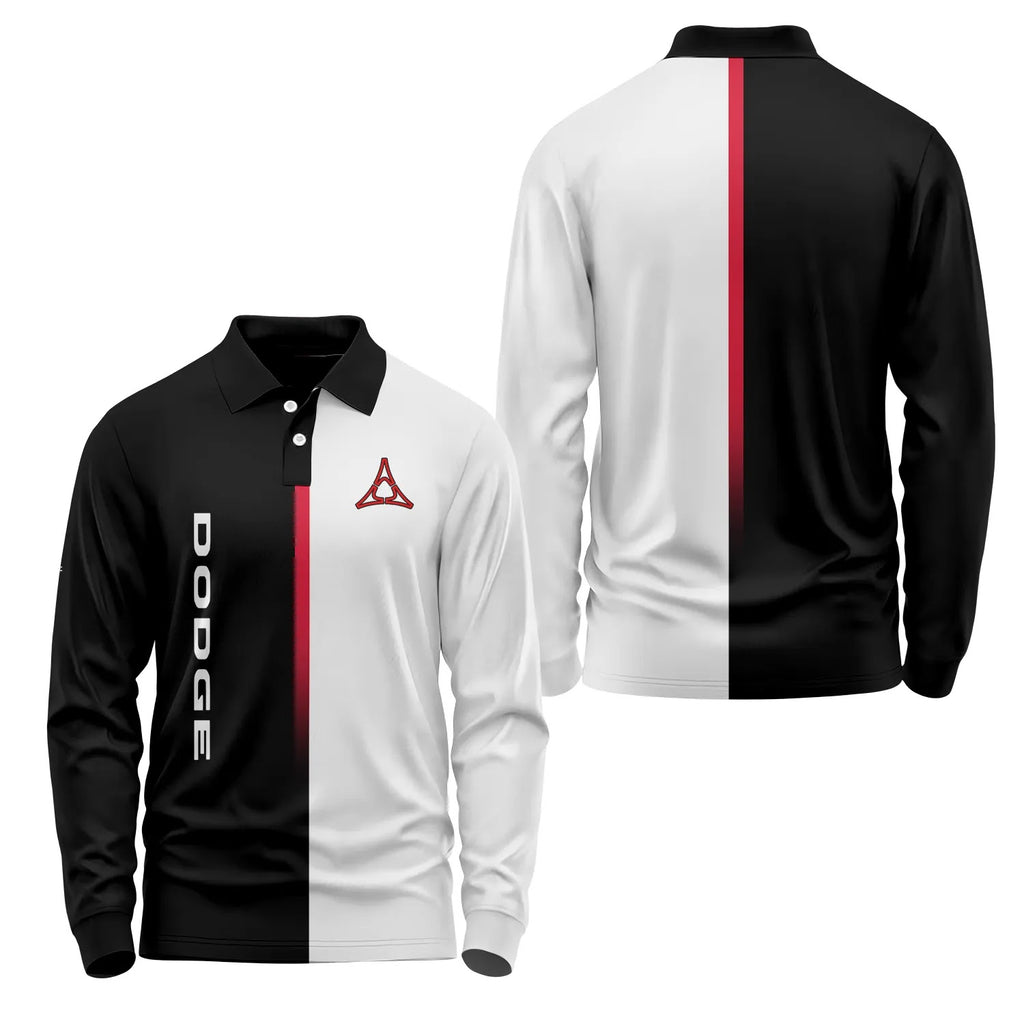 Dodge Long Sleeve Polo SC076