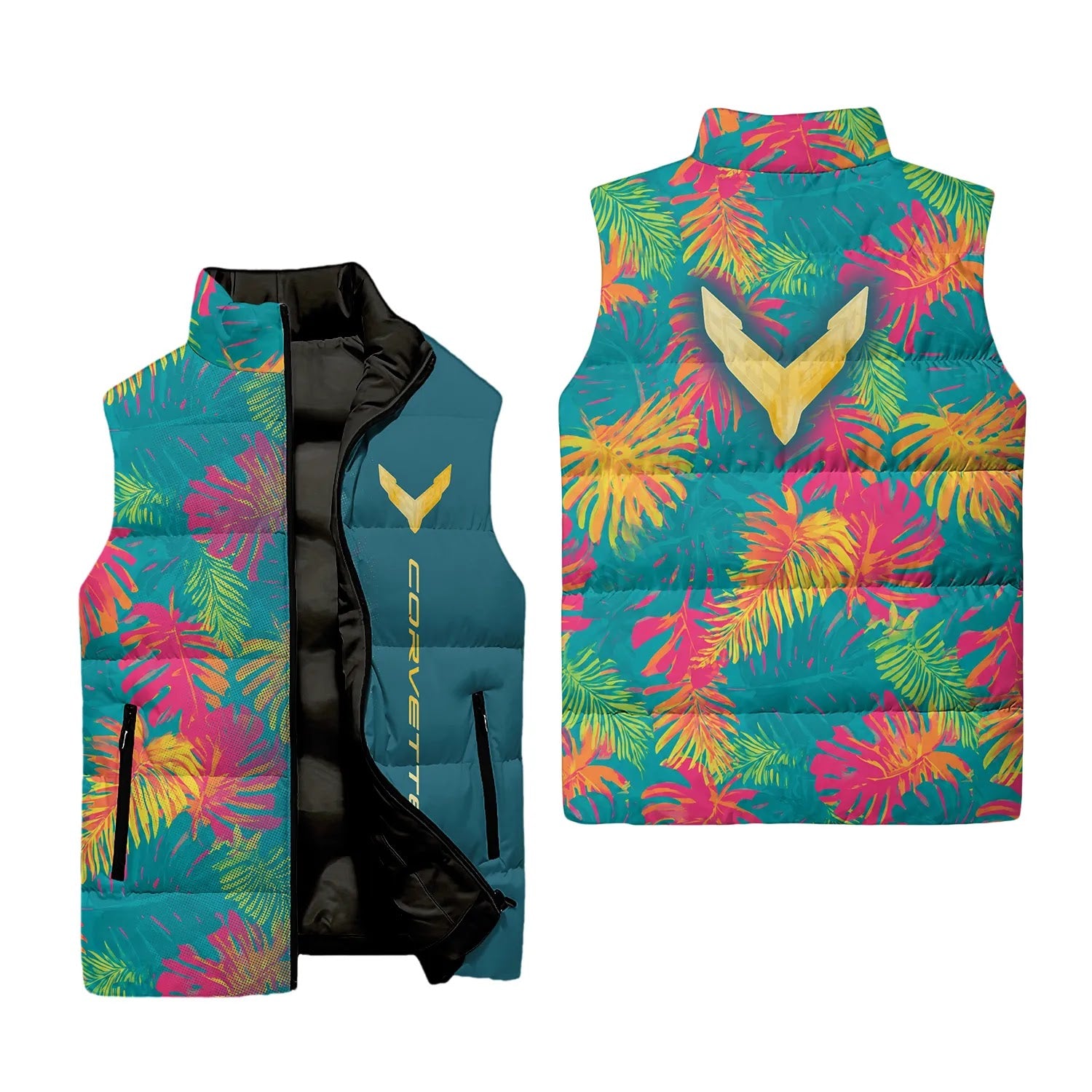Corvette Sleeveless Puffer Jacket SHW059