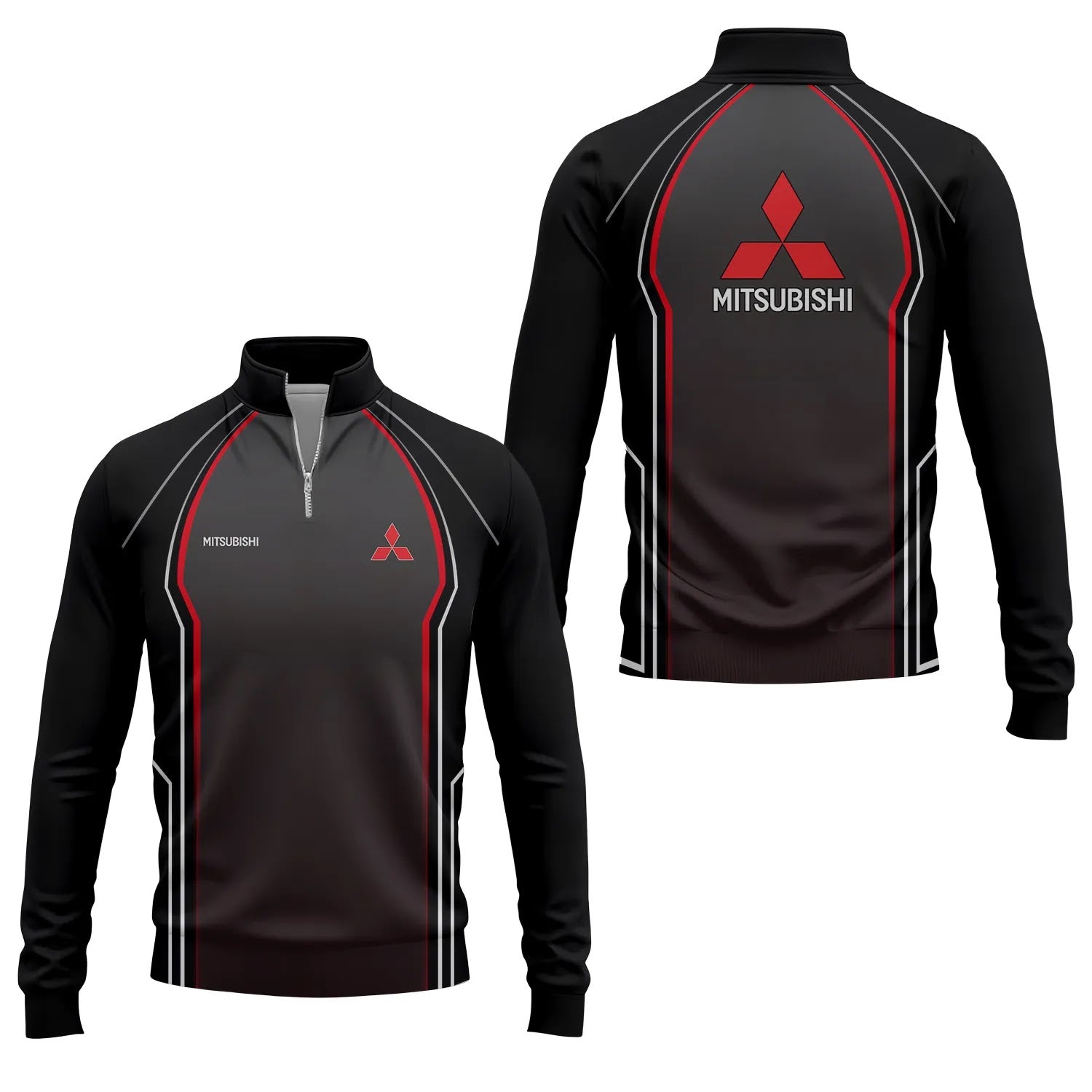 Mitsubishi Quarter-zip Pullover SC061