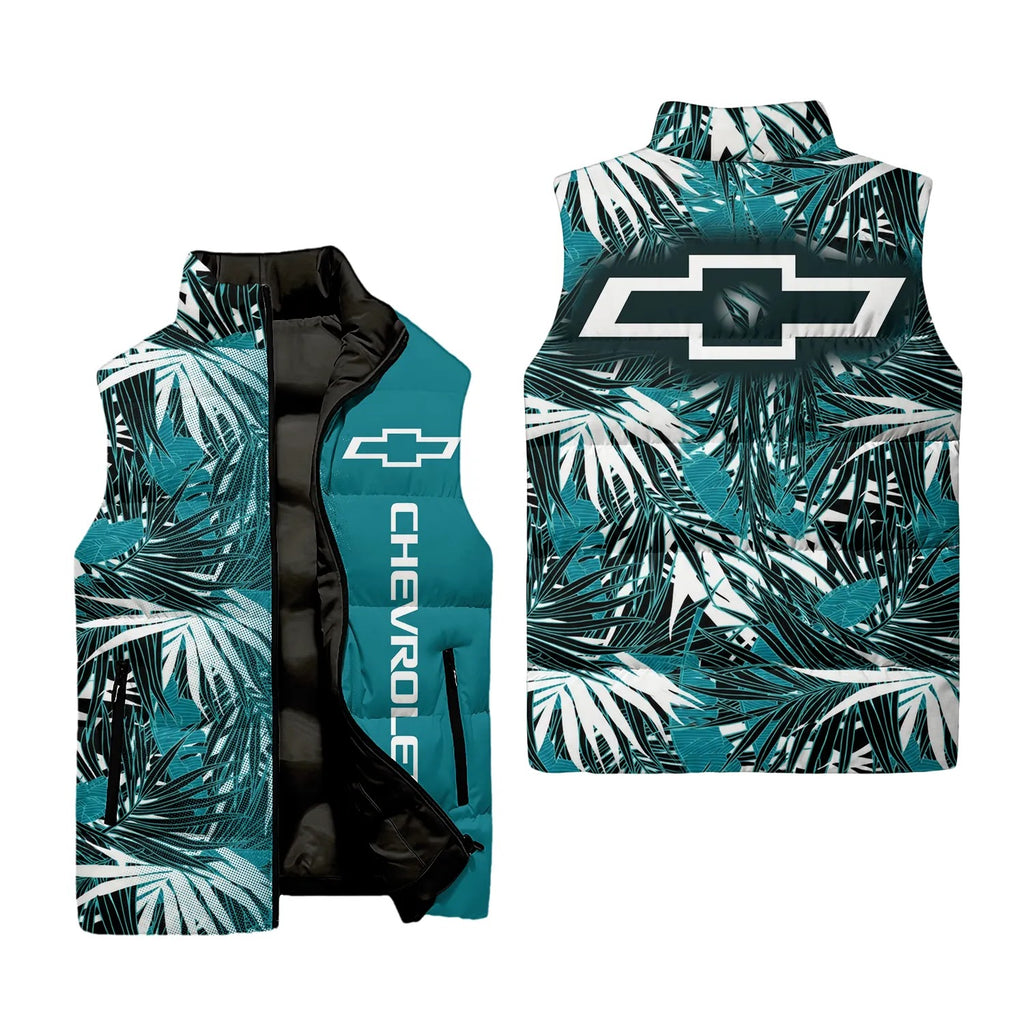 Chevrolet Sleeveless Puffer Jacket SHW060