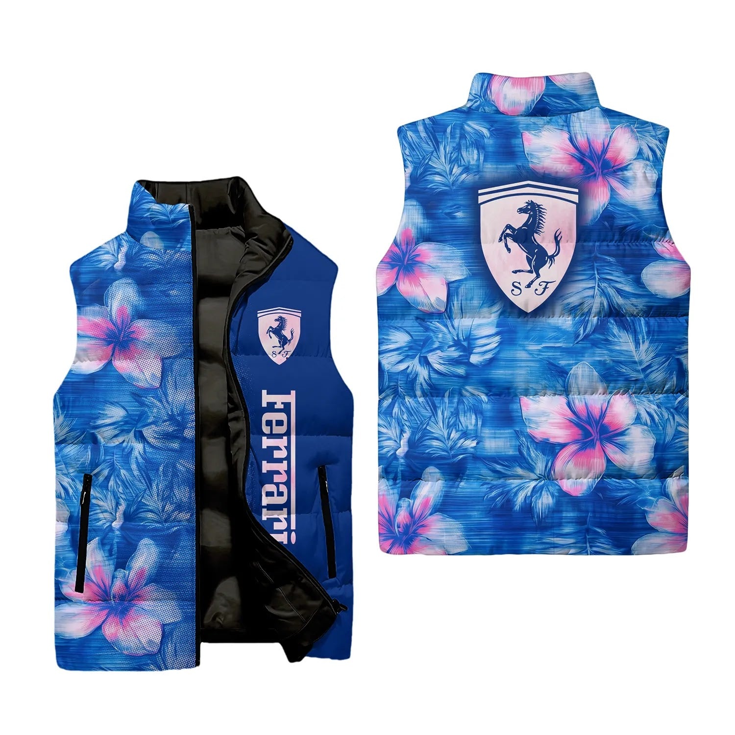 Ferrari Sleeveless Puffer Jacket SHW057