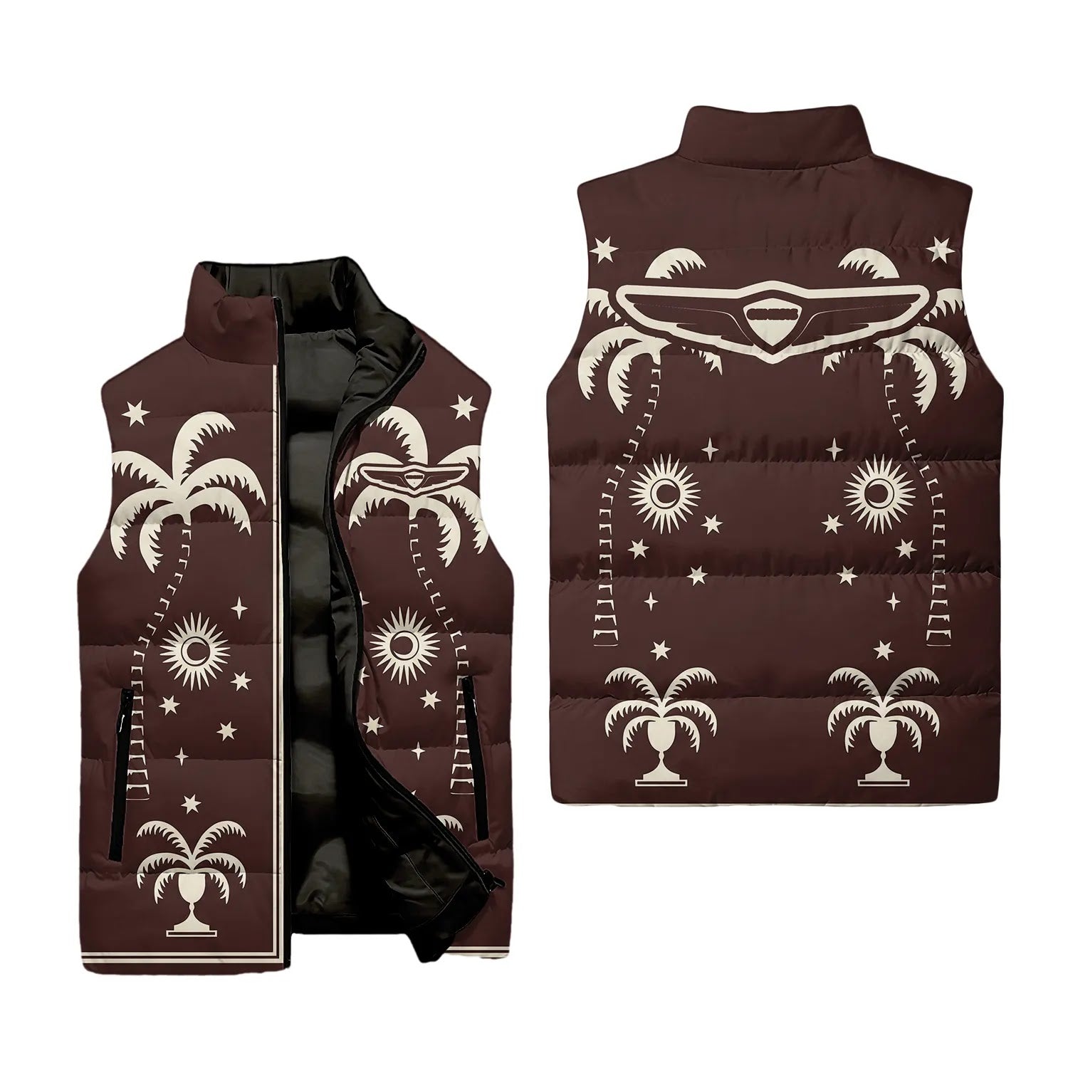 Genesis Sleeveless Puffer Jacket SHW066