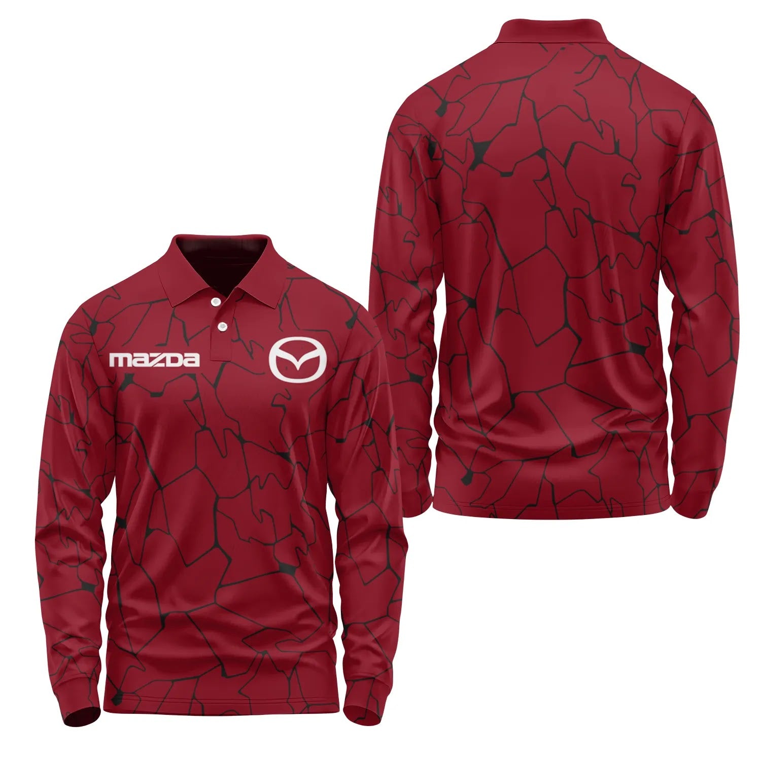 Mazda Long Sleeve Polo SC103