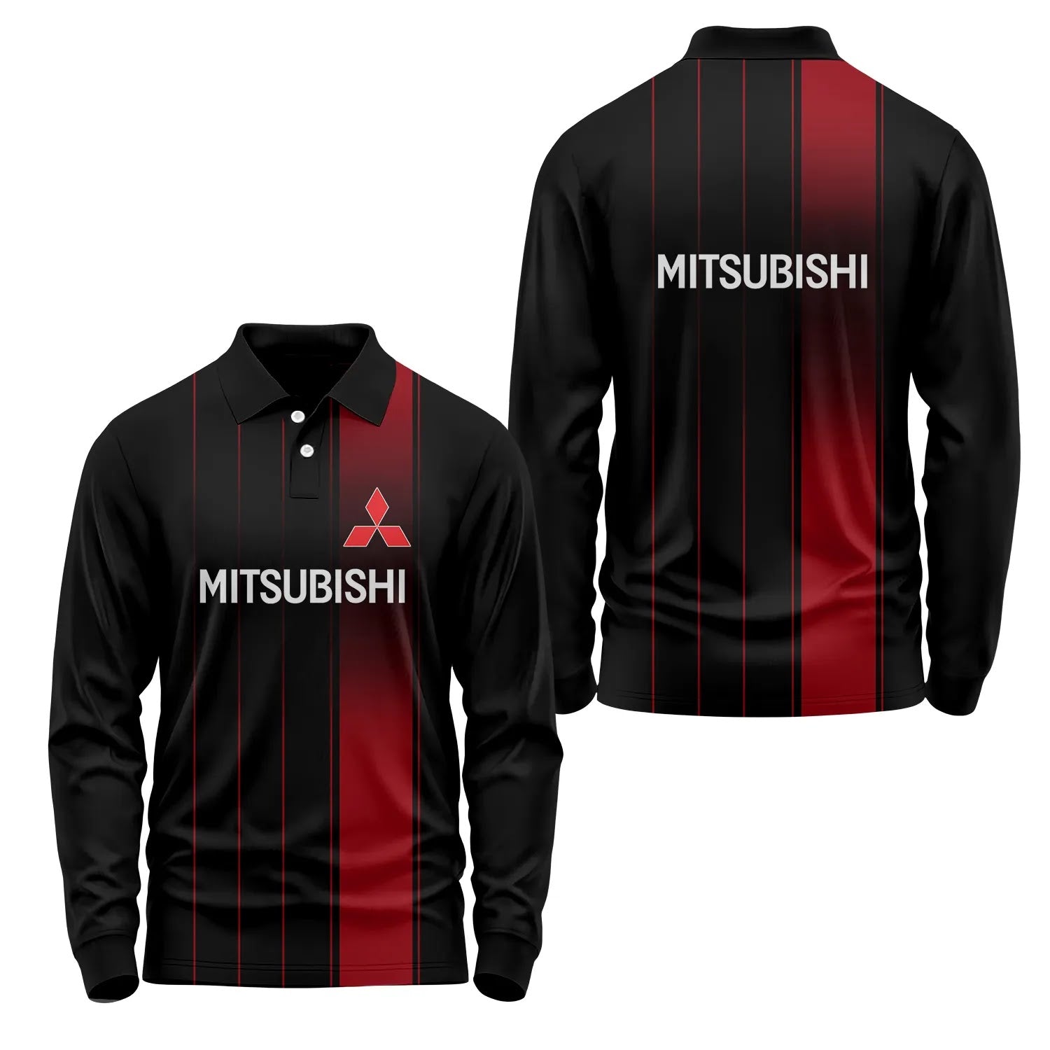 Mitsubishi Long Sleeve Polo SC068