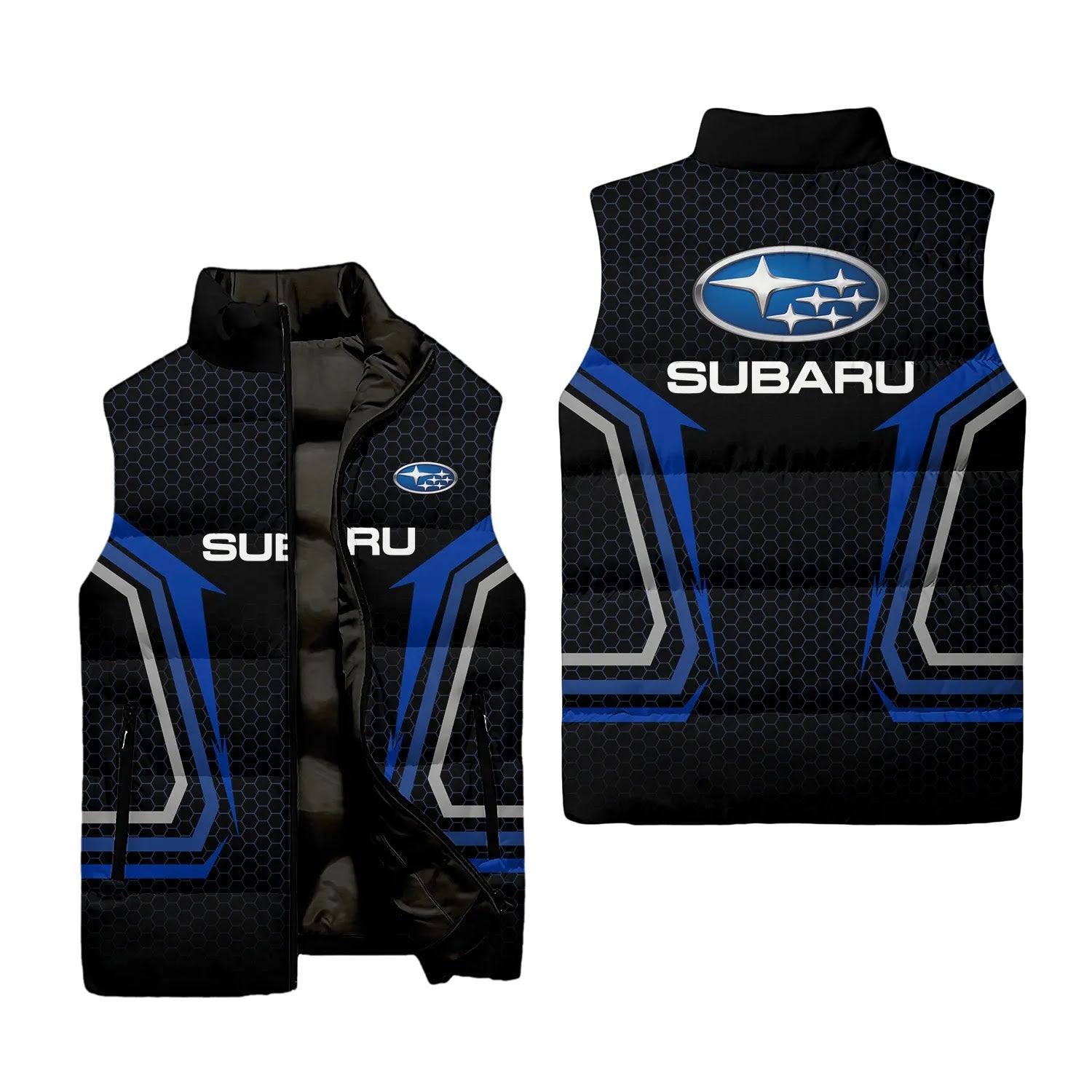 Subaru Sleeveless Puffer Jacket SC075