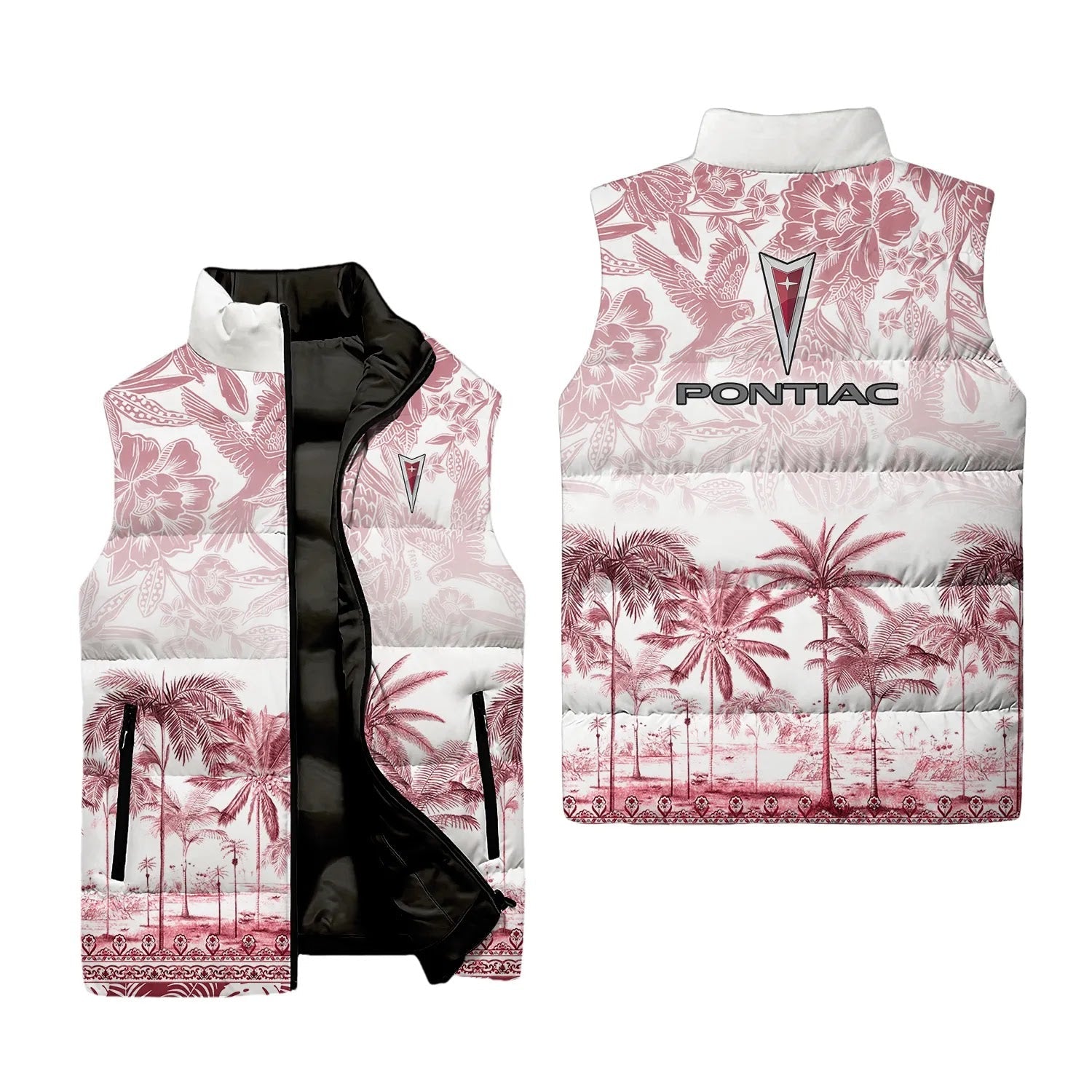 Pontiac Sleeveless Puffer Jacket SC045