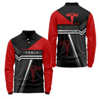 Tesla Long Sleeve Polo SC071
