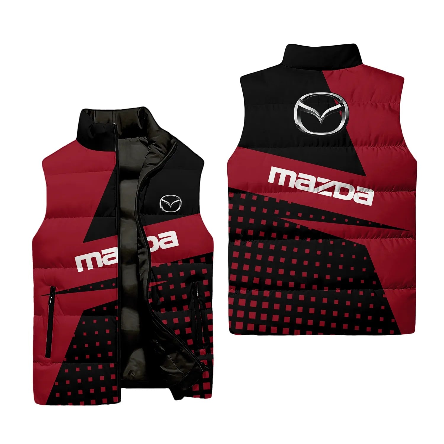 Mazda Sleeveless Puffer Jacket SC083