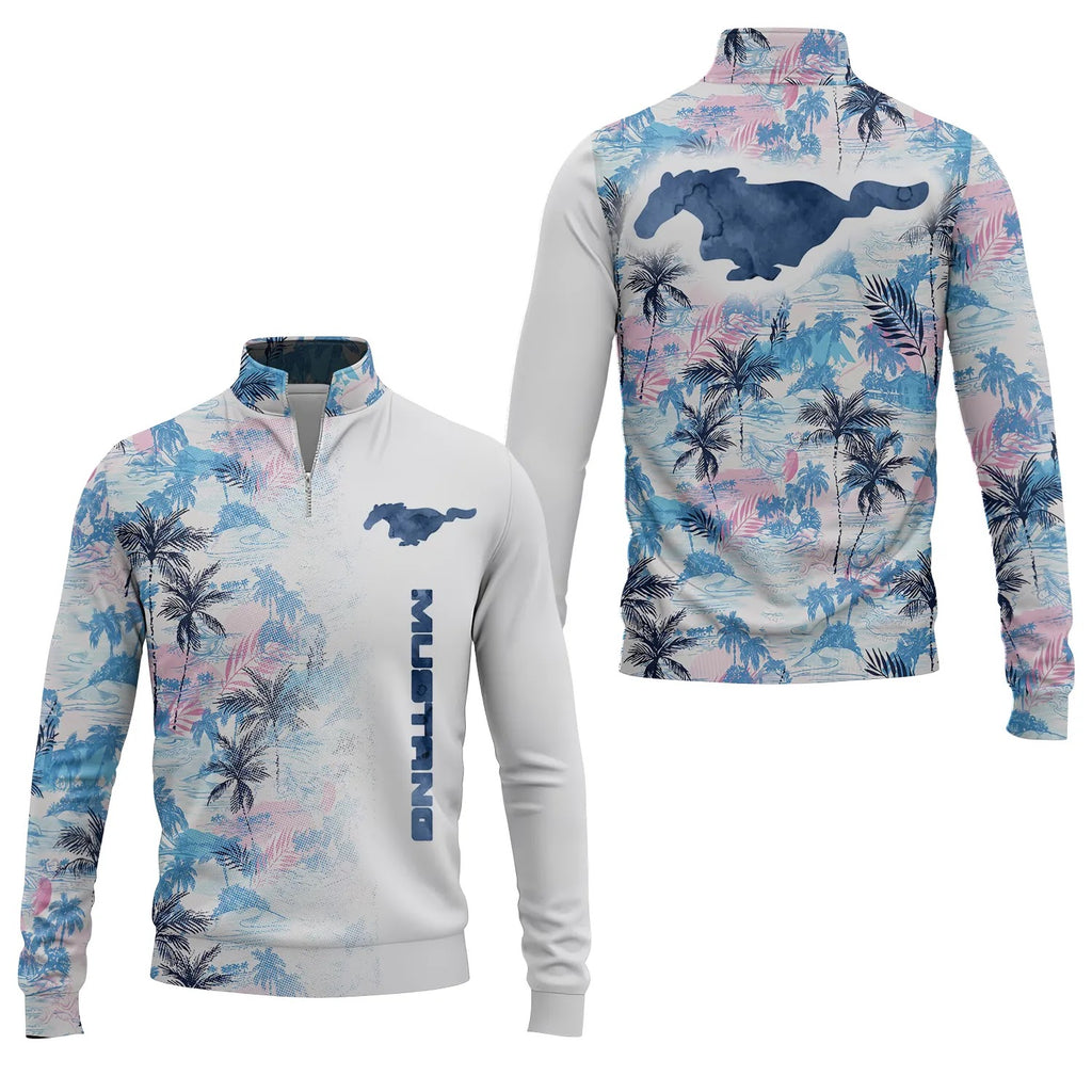 Ford Mustang Quarter-zip Pullover SHW029
