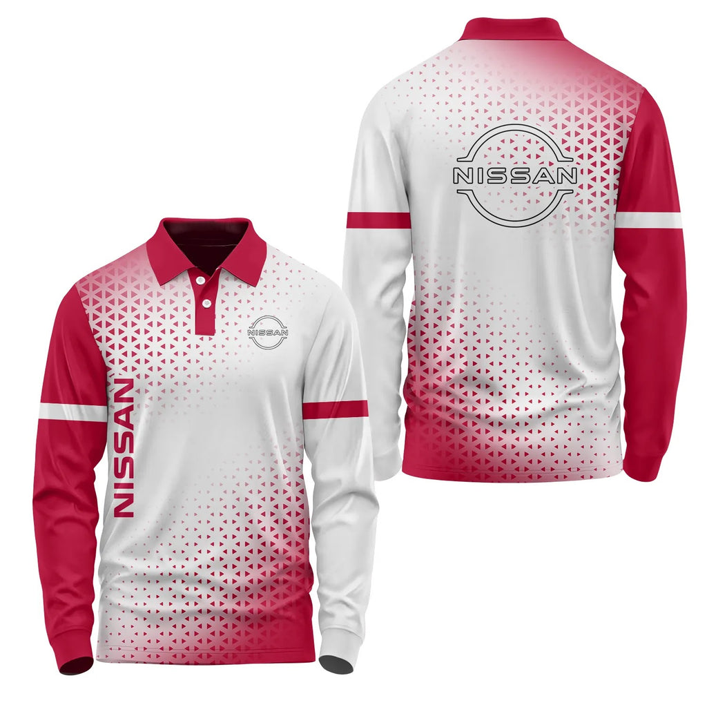 Nissan Long Sleeve Polo SC079