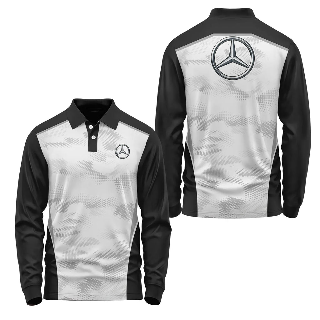 Mercedes-Benz Long Sleeve Polo SC081