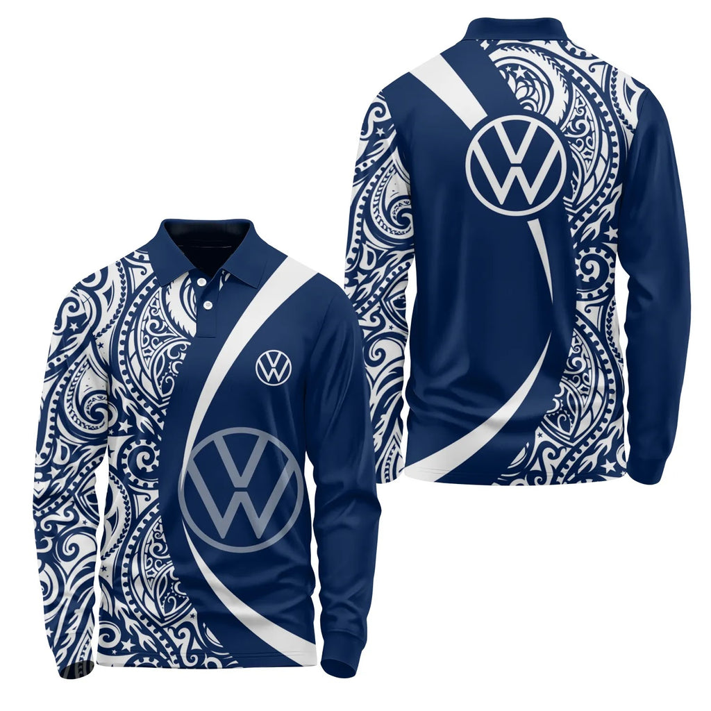 Volkswagen Long Sleeve Polo SHW072